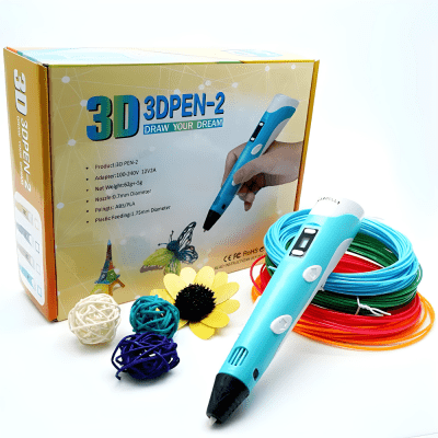 3D Στυλό για Ζωγραφική και Μοντελοποίηση - 3D Pen με Led Οθόνη για Παιδιά 3+ Ετών