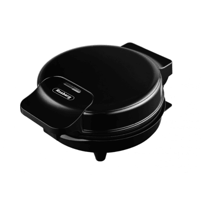 Βαφλιέρα σε σχήμα Bubble Rosberg R51442H, 1000W, Αντικολλητικές πλάκες, Μαύρο