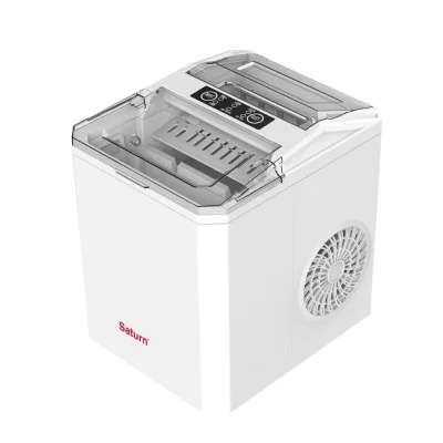 Παγομηχανή Saturn ST-CF3045, 110W, 1L, 12 kg/24 h, Λευκό
