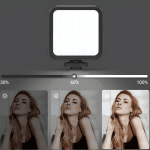Σετ Vlogging Live Streaming Selfie Stick Τρίποδο Κινητού με Bluetooth Μαύρο - φωτισμός, μικρόφωνο και ασύρματο τηλεχειριστήριο