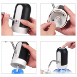 Ηλεκτρική αντλία νερού Rosberg R52013C, USB, Για δοχεία έως 11L, Μαύρο