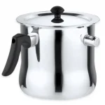 Γαλακτοποιός Bohmann BH 1008-30, 3 λίτρα, Διπλό τοίχωμα, Σφυρίχτρα, Ανοξείδωτο