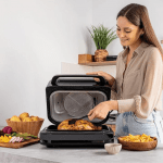 Φριτέζα αέρος και γκριλ 12in1 Oliver Voltz OV51015K, 1800W, 4 αξεσουάρ, έξυπνος αισθητήρας, χρονοδιακόπτης, LED, μαύρο