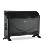 Σόμπα Convector με ανεμιστήρα για πιο γρήγορη διάχυση της θερμότητας στο χώρο της Rosberg R51974AT, 2000W, 3 επίπεδα λειτουργίας, Θερμοστάτης, Λευκό/ Μαύρο
