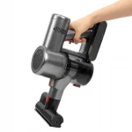 Κάθετη ηλεκτρική σκούπα Oliver Voltz OV51001L, 250W, Li-ion 2500 mAh, 25.9V, Διάρκεια μπαταρίας 35 λεπτά, 3 ταχύτητες, 3 βούρτσες, Γκρι