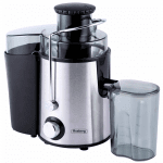 Αποχυμωτής Rosberg R51160A, 600W, Πολτός: 1l, Χυμός: 500ml, 2 ταχύτητες + Turbo, Ανοξείδωτο ατσάλι / μαύρο