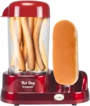 Συσκευή για Hot Dog Maker Voltz OV51984A, 365W, Λειτουργία βρασμού αυγών, αντικολλητική επίστρωση, κόκκινο