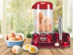 Συσκευή για Hot Dog Maker Voltz OV51984A, 365W, Λειτουργία βρασμού αυγών, αντικολλητική επίστρωση, κόκκινο