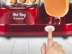 Συσκευή για Hot Dog Maker Voltz OV51984A, 365W, Λειτουργία βρασμού αυγών, αντικολλητική επίστρωση, κόκκινο