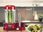 Συσκευή για Hot Dog Maker Voltz OV51984A, 365W, Λειτουργία βρασμού αυγών, αντικολλητική επίστρωση, κόκκινο