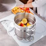Αποχυμωτής Topfann GS-01201-26JS-1, 8 l, 26cm, επαγωγικός, Inox