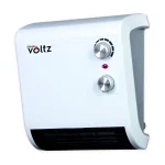 Αερόθερμο Μπάνιου Oliver Voltz OV51970J, 2000W, 2 επίπεδα ισχύς λειτουργίαςа, Θερμοστάτης, Λευκό
