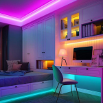 Αδιάβροχη Ταινία LED RGB - 5 μέτρα με τηλεχειριστήριο