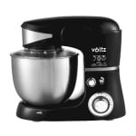 Πλανητικός αναδευτήρας Voltz V51115G, 1600W, 5 λίτρα, 3 αναδευτήρες, 6 ταχύτητες, LED, μαύρος