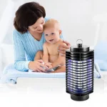 Λάμπα κουνουπιών Esperanza EHQ002, Υπεριώδης λάμπα, 2W, 600V, καλώδιο 90 cm, Μαύρο